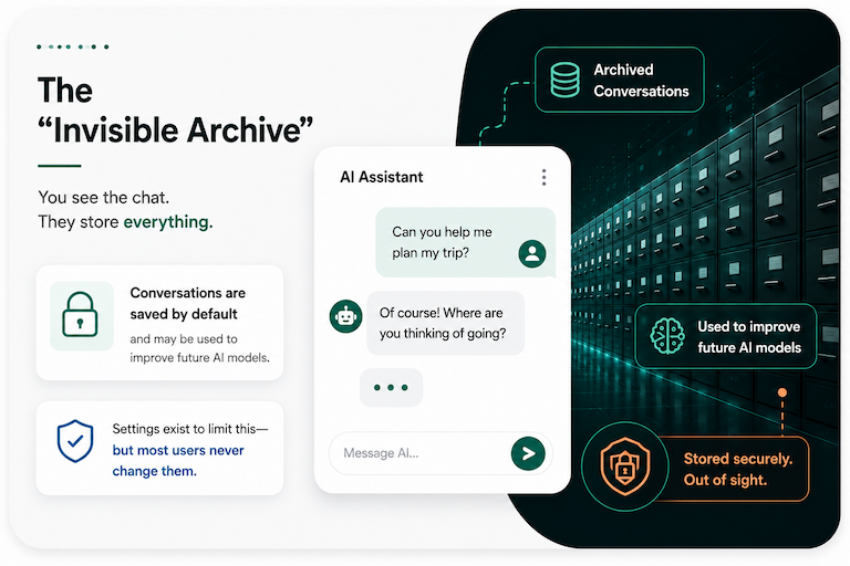 AI Companies Store Your Chats